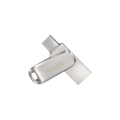 فلش مموری سن دیسک مدل Ultra Dual Drive Luxe USB Type-C ظرفیت 128 گیگابایت