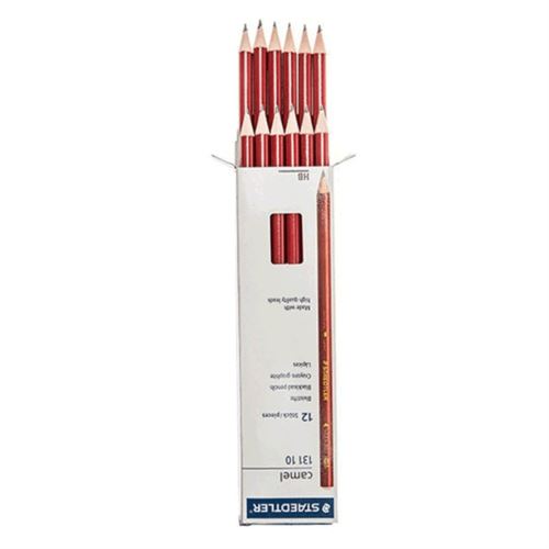 مداد مشکی استدلر STAEDTLER مدل کمل CAMEL کد 10-131 بسته 12 تایی
